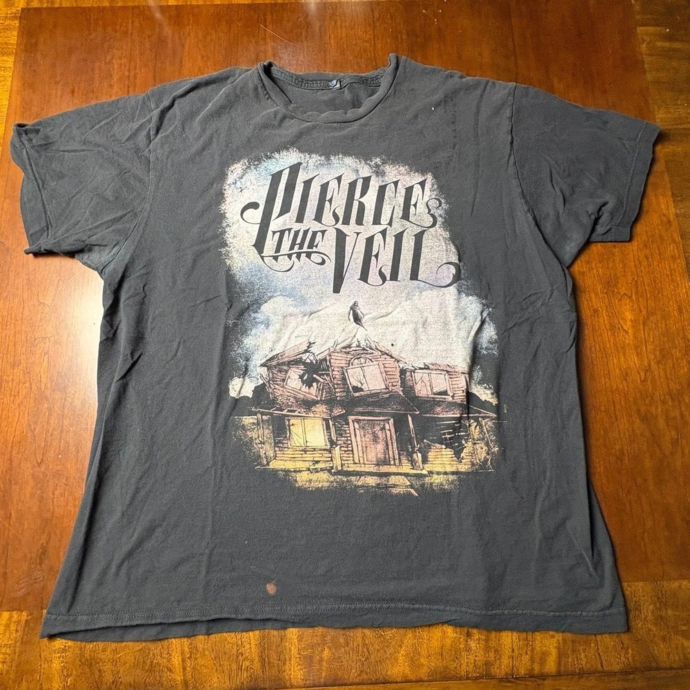 Pierce The Veil Collide With the Sky Distressed Band Tee XL